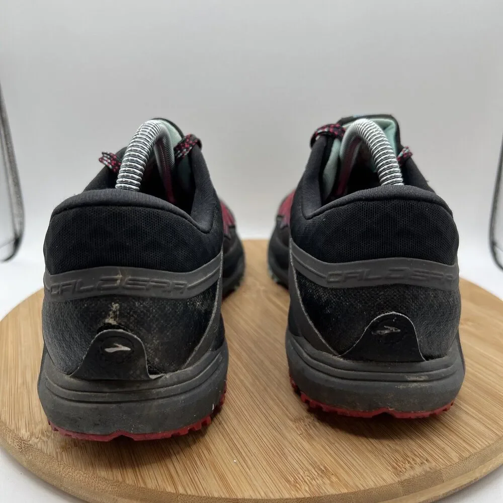 Brooks Caldera Women's Size 11 B Trail Running Shoes Anthracite/Azaela/Black